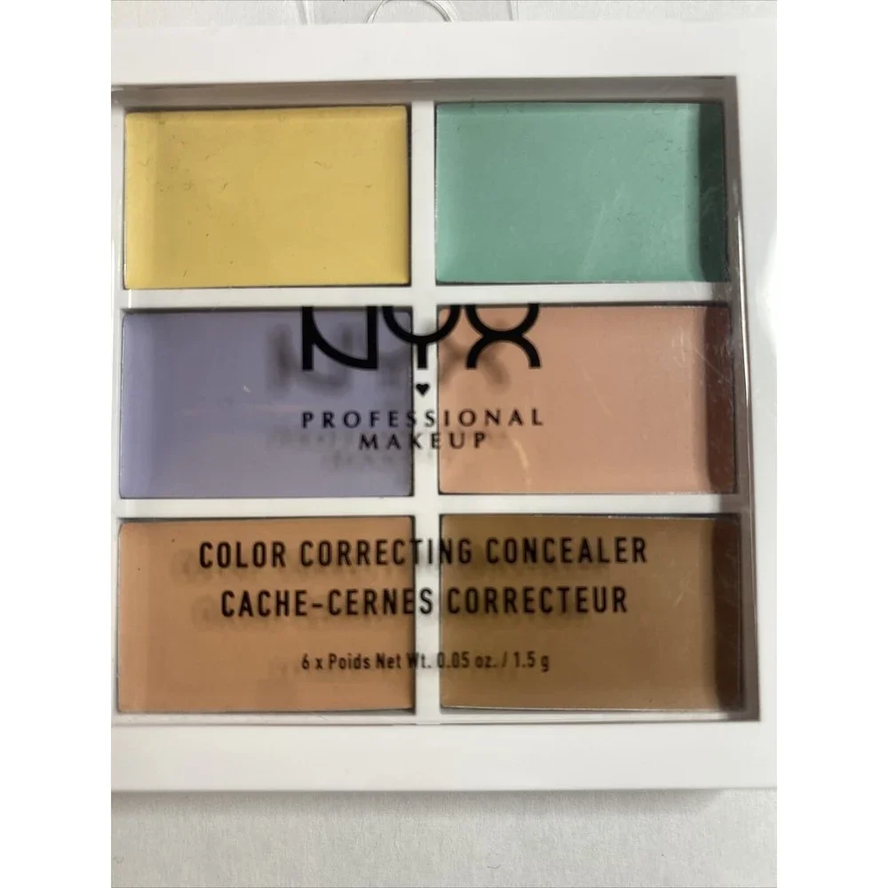 NYX 3C COLOR CORRECTING CONCEALER Palette 3CP04 - Sealed
